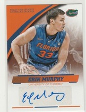 ERIK MURPHY 2015 FLORIDA PANINI COLLEGIATE AUTOGRAPH SIGNATURE AUTO SIG CW-FL