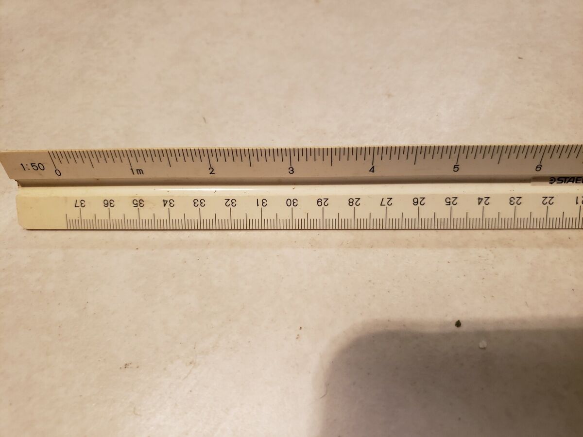 S scale deals ruler