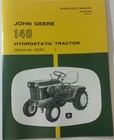 NEW 1969 JOHN DEERE 140 OPERATOR'S MANUAL
