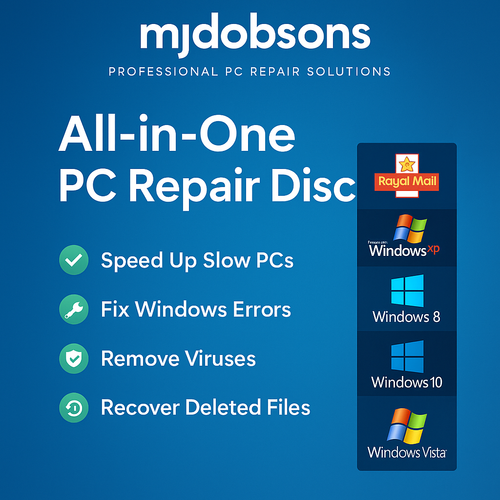 Computer Repair Recovery Disc Fix your Problems Probably one of the Best !!