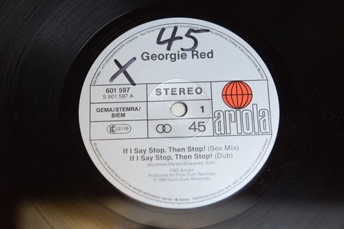 Georgie Red If I Say Stop, Then Stop! 12'' Ariola 601 597 - Bild 3 von 5