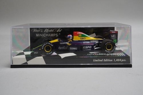 1:43 MINICHAMPS 400900029 Espo Larousse Lola Lamborghini LC90 1990 #29 model car - Picture 4 of 5
