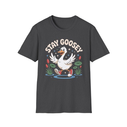 Stay Goosey Unisex Softstyle T-Shirt, lustiges Gänseshirt - Bild 18 von 33
