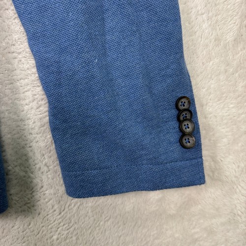 NUEVO Blazer Rodd & Gunn Azul Algodón Calce Deportivo Hombres XL Chaqueta Moderna Forro Camiseta - Imagen 3 de 12