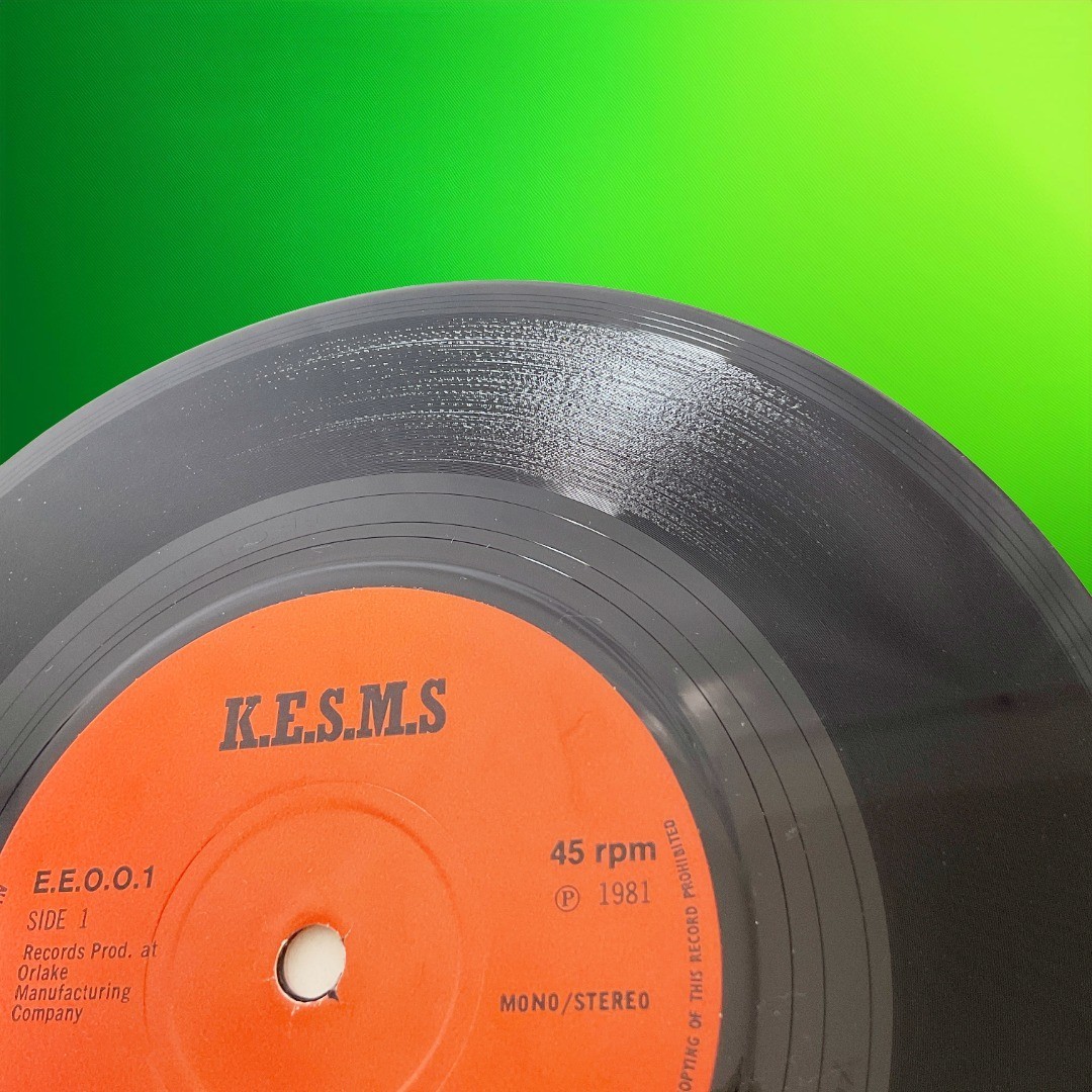 Kev Edwards - Innocent / Cold Night - 1st KESMS Release 7" EX 1981 UK EE 001