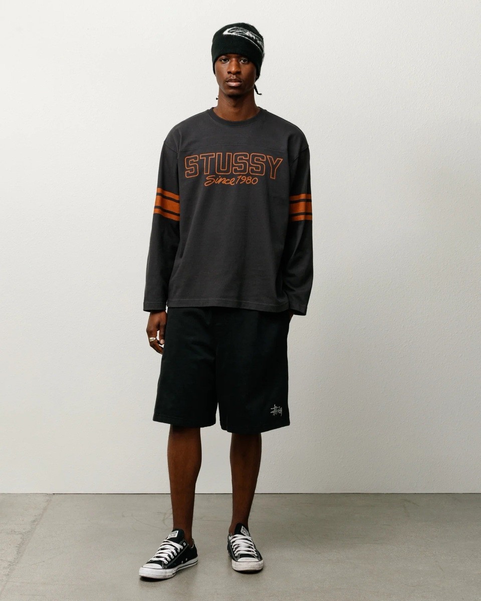 トップス Stussy Football Crew 25FW M size s-l400.jpg
