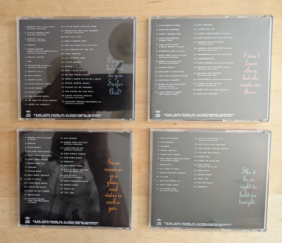 Good Vibrations 30 Years of The Beach Boys 4 CD Set NEW!!! - Image 3 of 4