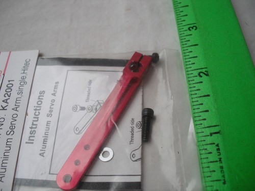 Maxx Products Mpi KA2001, 2" Aluminum Servo Arm, Single, Hitec, RC R/C Plane Car - Picture 4 of 6