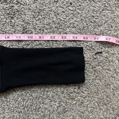 Eddie Bauer schwarze Staubmantel Strickjacke vorne offen Jacke Langarm Taschen Damen - Bild 6 von 10