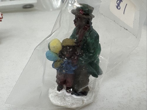 Lot 30+ Vintage Christmas Village Figures Miniatures Mailing A Letter Traveler - Picture 9 of 17