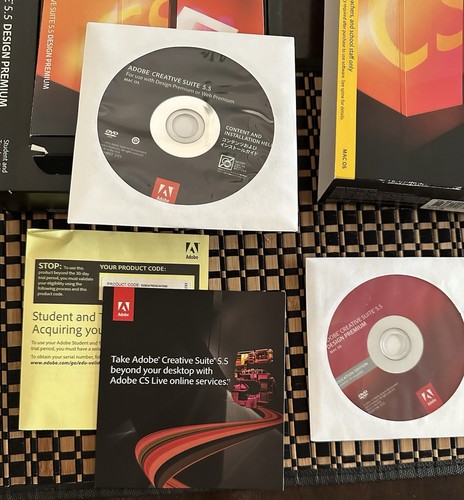 Adobe Creative Suite 5.5 CS5.5 Design Premium For MAC OS Student Teacher - Picture 3 of 9