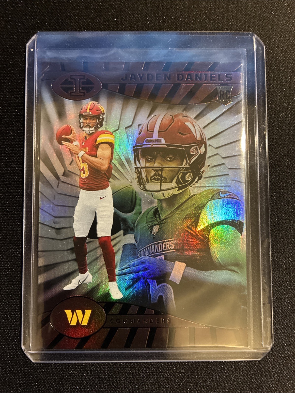 (1) Jayden Daniels 2024 Panini Illusions Rookie no. 93