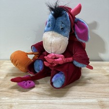 Vintage Disney Trick Or Treat Halloween Eeyore Plush Stuffed Winnie The Pooh