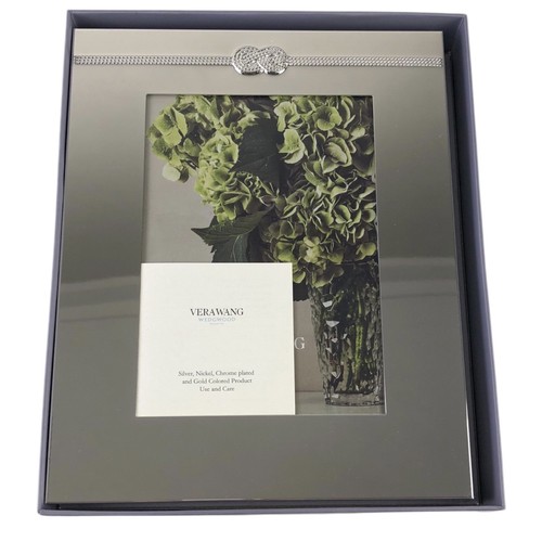 Vera Wang Wedgwood Silver Plated Infinity Photo Frame: 13x18cm : 5"x7" Free Post - Picture 5 of 7