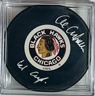 1961 Chicago Blackhawks Stanley Cup Champions Autographed 18 Hockey Puck Lot