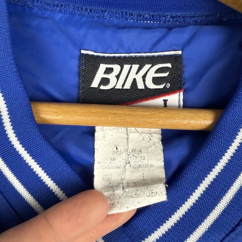 Maglione giacca a vento bici vintage con logo Brooklyn Dodgers B baseball blu - Foto 3 di 15