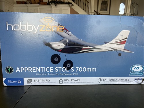 RC Airplane Apprentice STOL S 700 BNF Basic Transmitter Battery and Charger N... - Picture 1 of 5