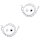 2 Sets Waschmaschine Zulaufschlauch Verlängerung Waschmaschinenschläuche