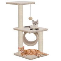 Katzen-Kratzbaum Sisal 65 Cm Beige
