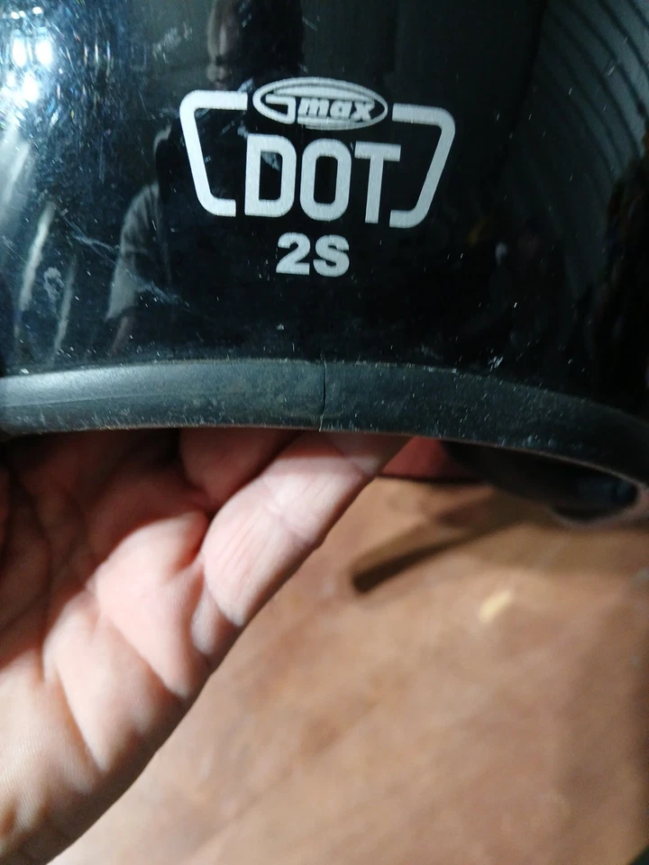 Gmax Dot 2S 头盔卡扣全脸 S 码小号红色 — 第 4/4 张图片