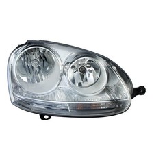 Halogen Headlight for 05-09 Volkswagen Jetta/06-09 Rabbit w/o Logo Passenger