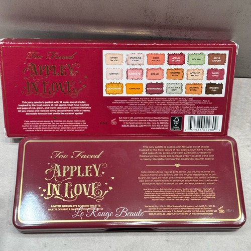 Too Faced Appley in Love Eye Shadow Palette - Limited Edition 18 Shadows NEW - Picture 3 of 4
