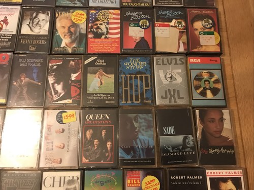Joblot of music cassette tapes mainly 80’s rock & pop, 85 tapes - Picture 8 of 17