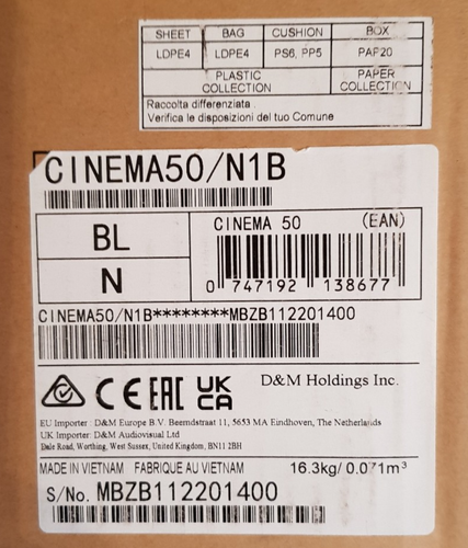 Marantz Cinema 50 schwarz - inkl. DIRAC Lizenz u. Einmessmikro! Neuwertig. - Bild 24 von 24