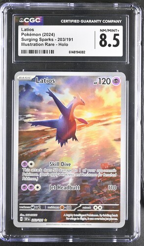 Latios graded CGC 8.5 for sale on eBay