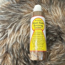 Amazing Maui Babe BROWNING LOTION Tanning 8oz All Natural Dark Tan NEW SEALED