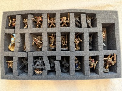 24x Warhammer 40k: Khorne Berserker PAINTED LOT Army Metal & Plastic GW Vintage