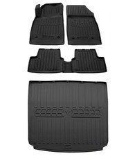 Gummimatten Fußmatten Kofferraumwanne für Opel Astra J 2009-2015