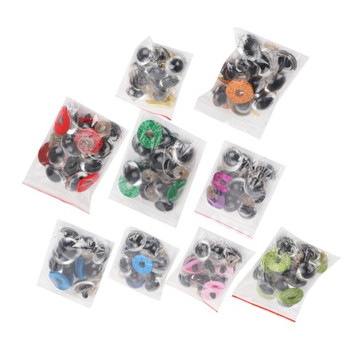 20 mm Sicherheitsaugen mit Glitzer Waschmaschine Zubehör für Puppenspielzeug Stofftier Puppe Neu - Bild 3 von 22