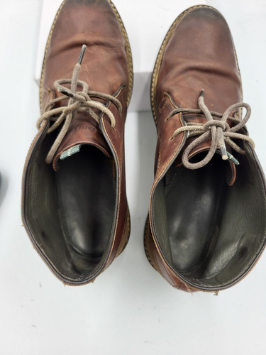 Barbour Herren rothaarige braune Leder Chukka Stiefel UK Größe 8 - Bild 7 von 8