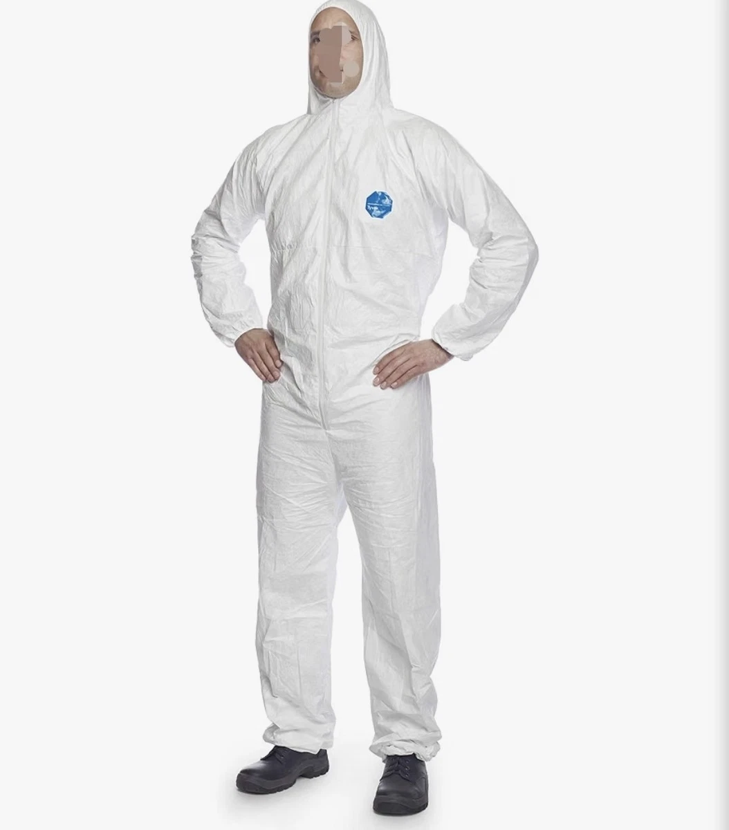 Lote 5 Mono Buzo Desechable DuPont Tyvek