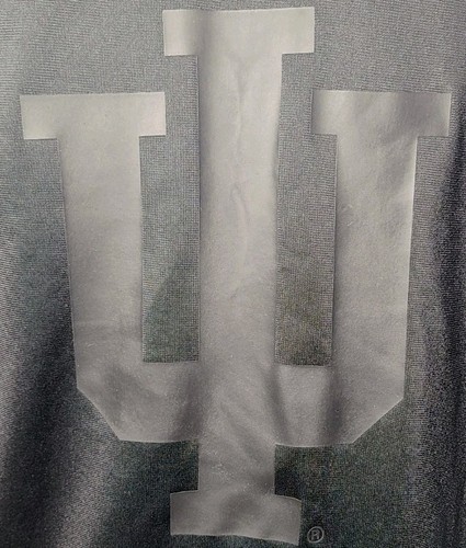 Adidas Indiana University Hoosiers Full Zip schwarze Jacke Herren Größe Large ~ gebraucht - Bild 7 von 13
