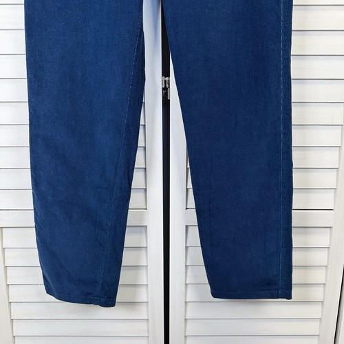 Everlane Azul Uniforme Calce Recto Pana Pantalones Algodón Orgánico Talla 30x30 - Imagen 4 de 9