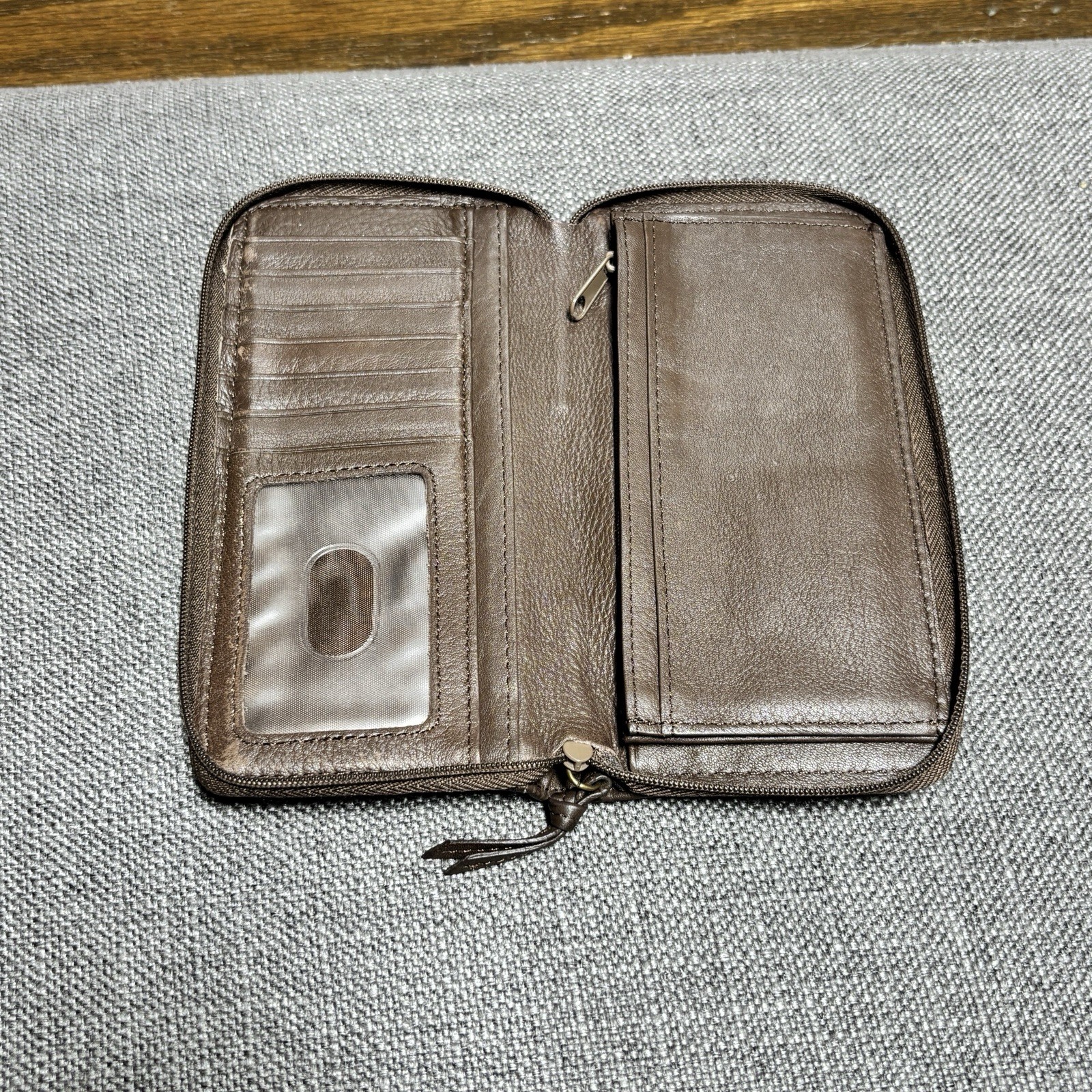 Wilsons Leather Patchwork Zip Around Wallet Organ… - image 8