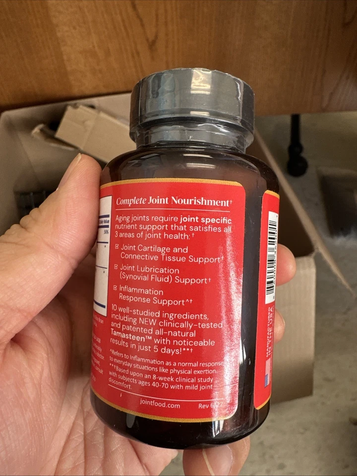 Comida para articulaciones como se ve en la televisión|Alimentado por comida para articulaciones Tamasteen clínicamente estudiada 60 Foto 3 de 4