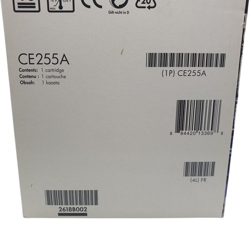 HP 55A Schwarz Tonerkartusche CE255A Original Original LaserJet Enterprise Drucker - Bild 15 von 16