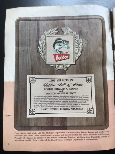 Vintage 1969 Heddon Fishing Catalog - Photo 6/24