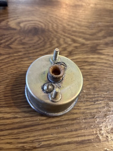 AC Engine Oil Vintage Gauge USA USED AS IS UNTESTED - Bild 3 von 4