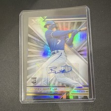 Panini 2022 Chronicles XR Bobby Witt Jr. RC Auto #14 Kansas City Royals