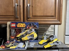 LEGO Star Wars Anakin's Jedi Interceptor Set 75038 Incomplete