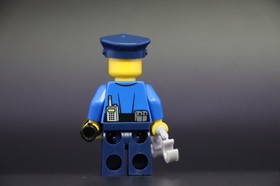 LEGO® Police Minifig cty0477 City Policeman Cop Police Officer K-9 Handler 60048