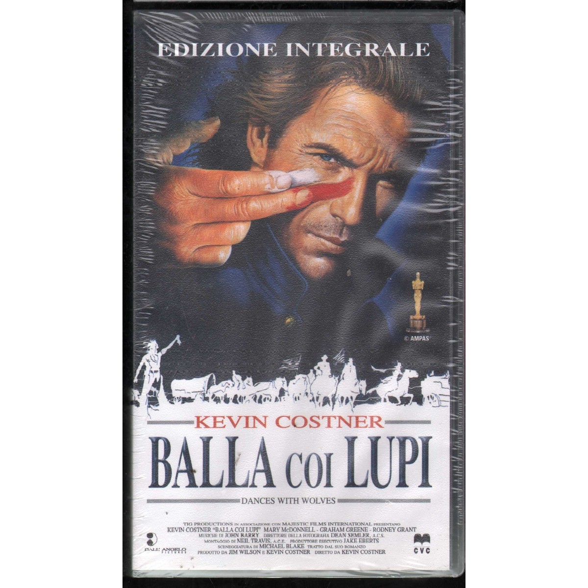Kevin Costner Univideo VHS Wolf Ball - 9020 Sealed