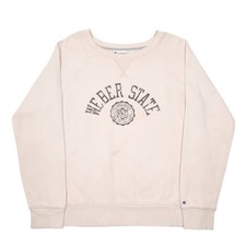 Champion Weber State University Raglan USA Crewneck Cotton Blend Sweatshirt