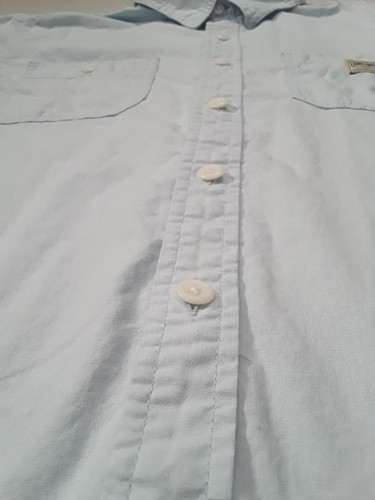 Denim & Supply Ralph Lauren Regular Fit Men Cotton Light Blue Shirt LARGE - Picture 5 of 14