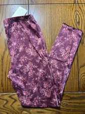 NWT Joyfolie Mia Joy Ruby Floral Victoria Leggings Girls Size 12