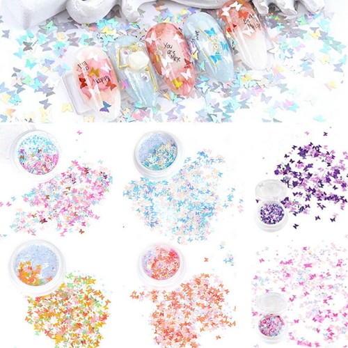 Glitter Dust Set for Nails - Professional Art Powder for Tips/Cards/Crafts - Picture 8 of 49